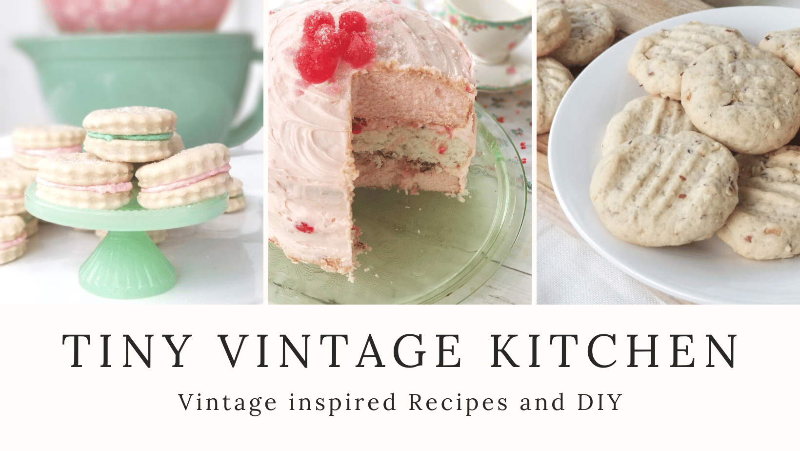 Tiny Vintage Kitchen